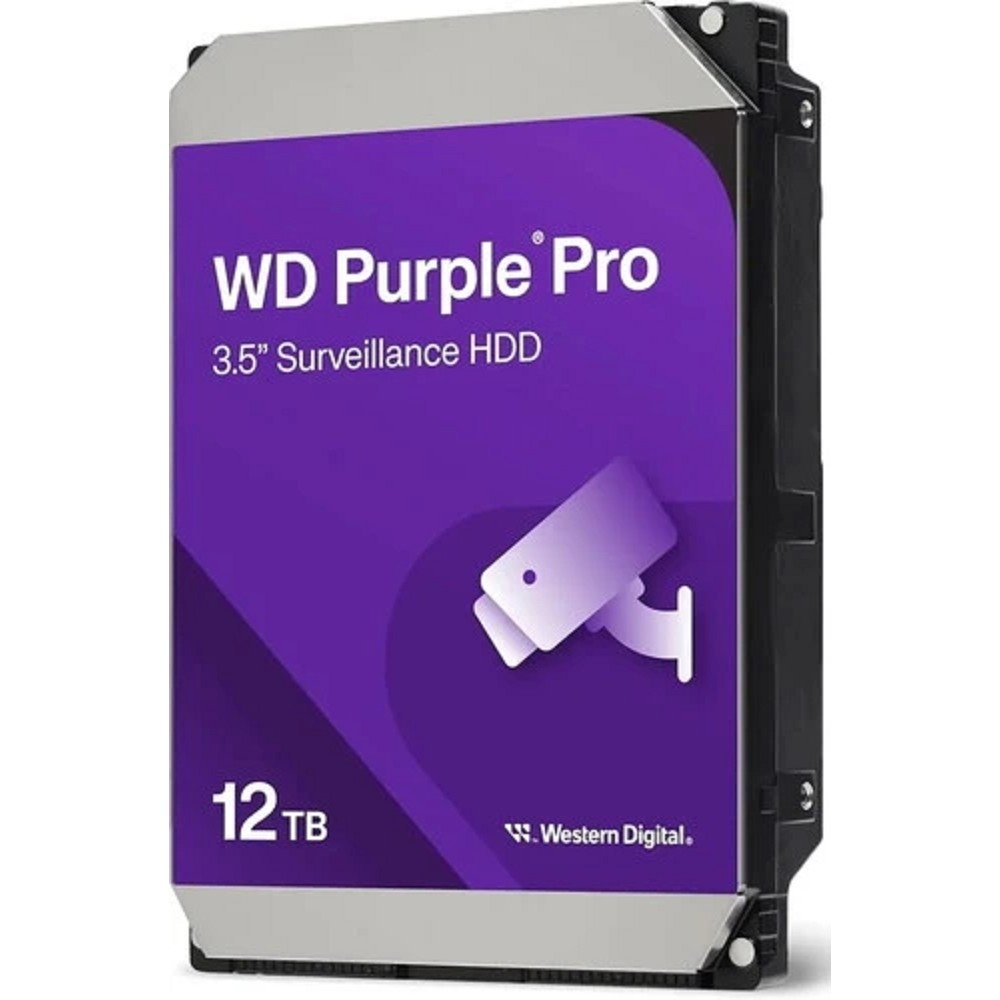 12TB WD Purple Pro (WD122PURP) {Serial ATA III, 7200- rpm, 256Mb, 3.5"}
