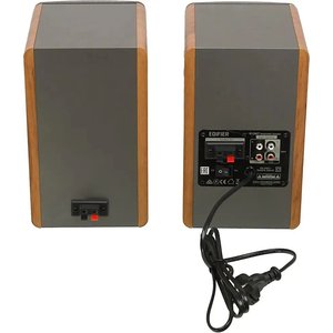 Edifier R1280T Silver/Brown {Активные, 2 x 21W RMS, 75-18000Гц, дерево, пульт ДУ}