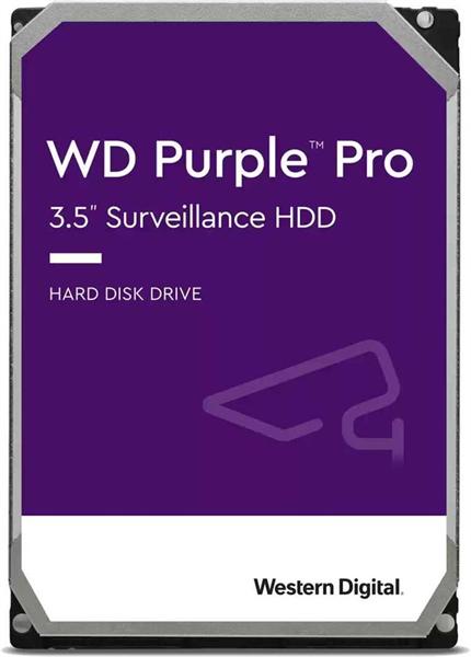Жесткий диск Western Digital Purple Pro HDD 3.5" SATA 18Tb, 7200 rpm, 512MB buffer (DV&NVR + AI), WD181PURP, 1 year