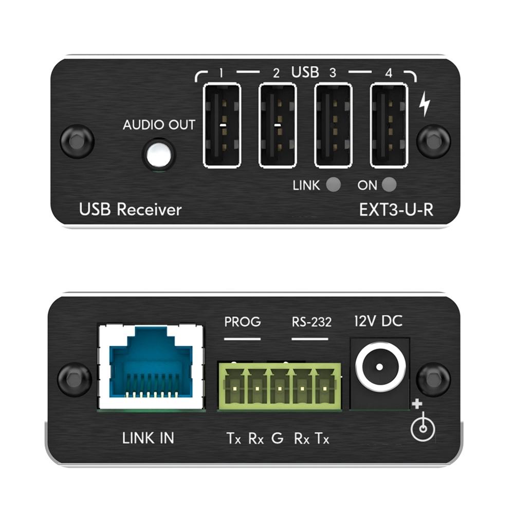Передатчик и приемник сигналов USB 2.0 и RS?232 по витой паре; поддержка PoC [50-00015690]/ Передатчик и приемник сигналов USB 2.0 и RS?232 по витой паре; поддержка PoC, EXT3-U-KIT