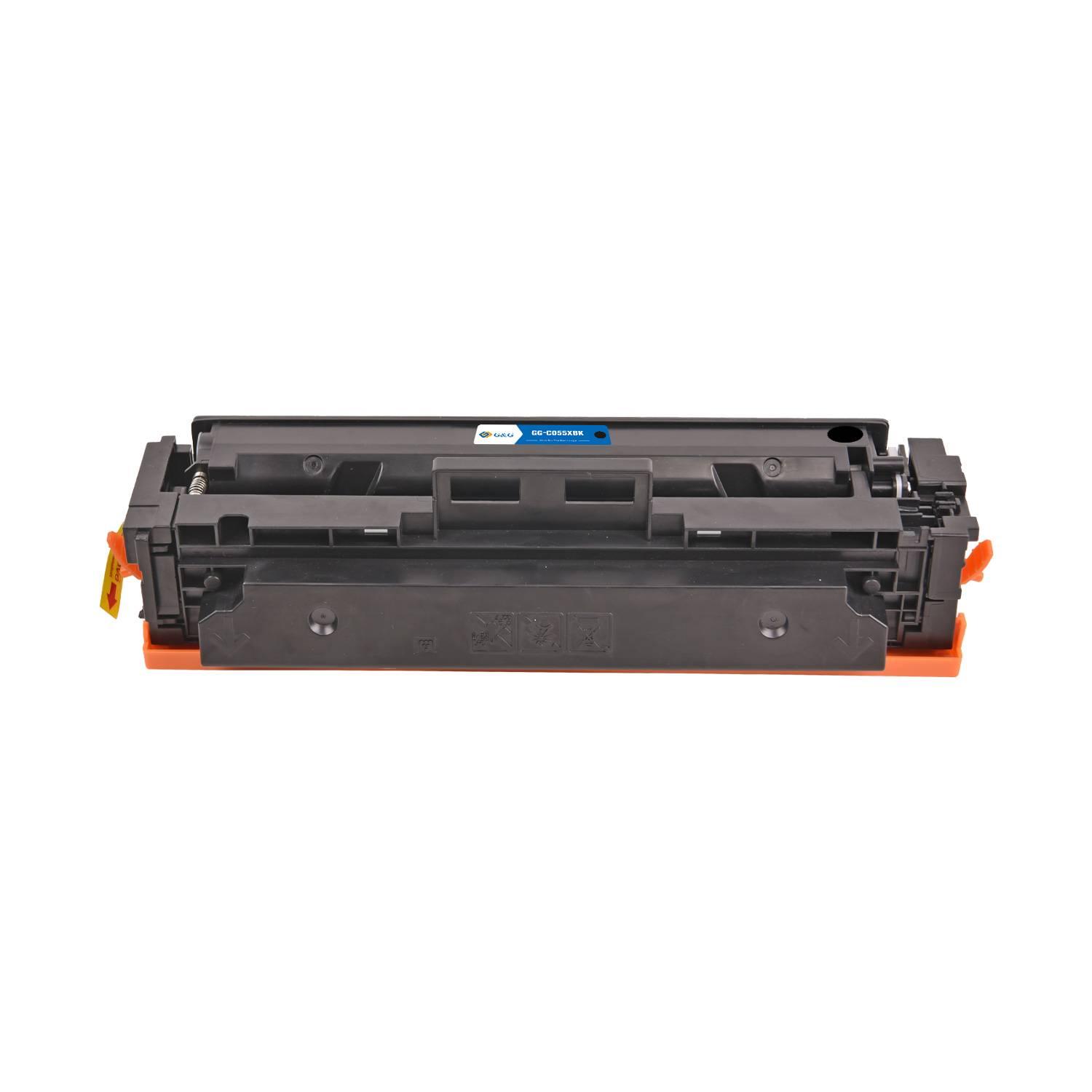 Картридж G&G, аналог Canon 055H черный 7.6k с чипом, NT-PC055XBK-B-UP-S1