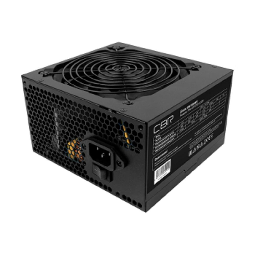 Блок питания CBR ATX 700W 80+ Bronze, DC-DC, APFC, 0.6mm, 24pin, 1*8-pin(4+4P), 2*6+2pin, 6*SATA, 4*IDE, 12cm fan, 1.5м кабель питания, черный [PSU-ATX700-12GM] BOX