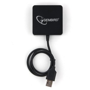 Gembird Разветвитель USB3.1 4xUSB, с доп.питанием (порт Type-C), кабель Type-C 19см, черный, коробка (UHB-C424)