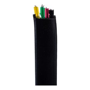 Gembird Кабель телефонный 100м (4-х жильный, 2 пары, плоский) черный, TC1000S/bl-100m