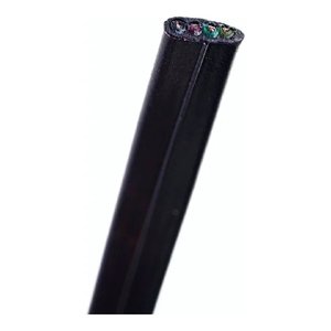 Gembird Кабель телефонный 100м (4-х жильный, 2 пары, плоский) черный, TC1000S/bl-100m