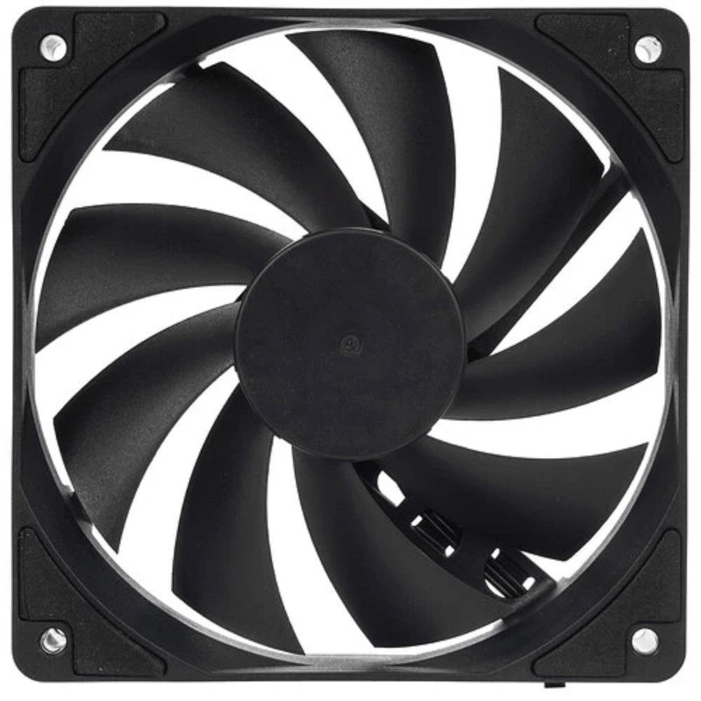 Вентилятор Digma DFAN-120-7 120мм черный 3-pin 4-pin (Molex)  Ret