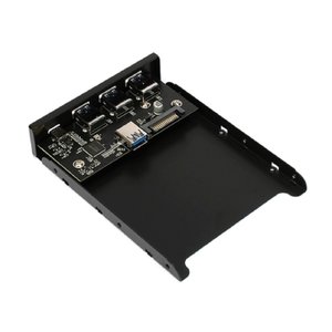Gembird Планка USB 3.0 на переднюю панель 3.5, 3 порта USB и 1 порт Type-C (FP3.5-USB3-3A1C)