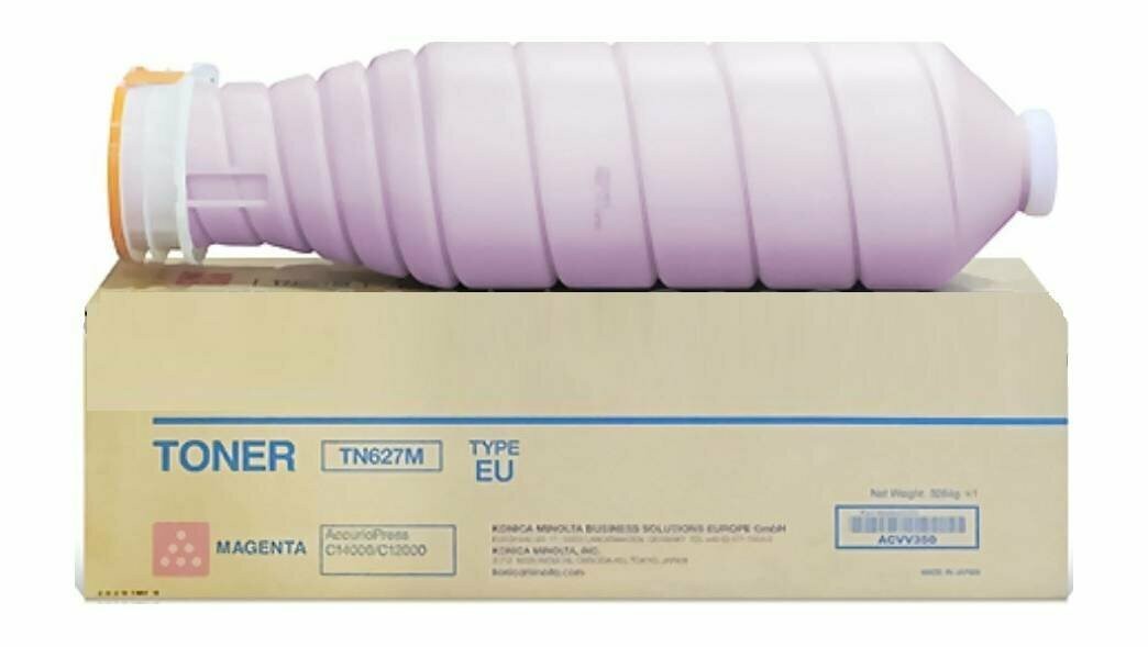 Тонер Konica-Minolta AccurioPress C12000/14000 красный TN-627M ACVV350 181K ACVV350/ACVV390
