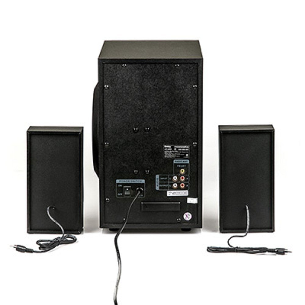 Dialog Progressive AP-240B BLACK - акустические колонки 2.1, 50W+2*10W RMS, Bluetooth, USB+SD reader