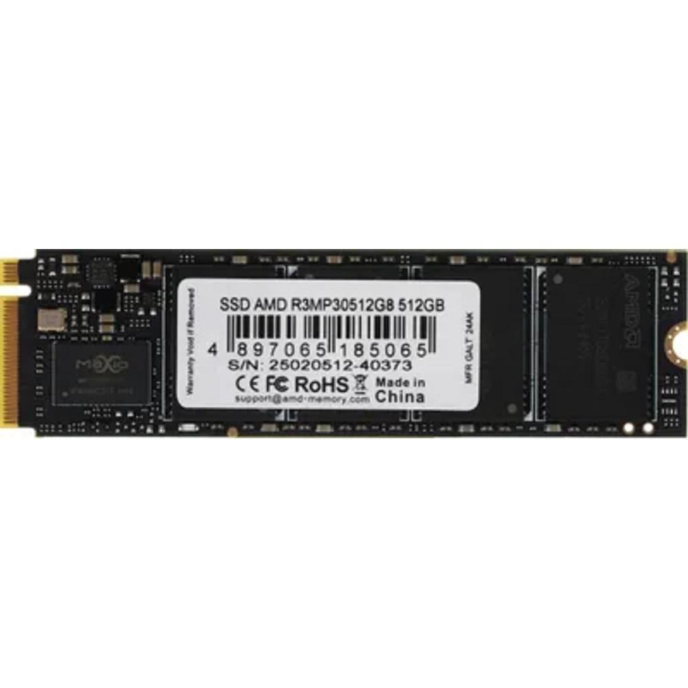 AMD SSD R3MP30512G8 Radeon Client SSD 512GB  PCIe Gen3x4 with NVMe