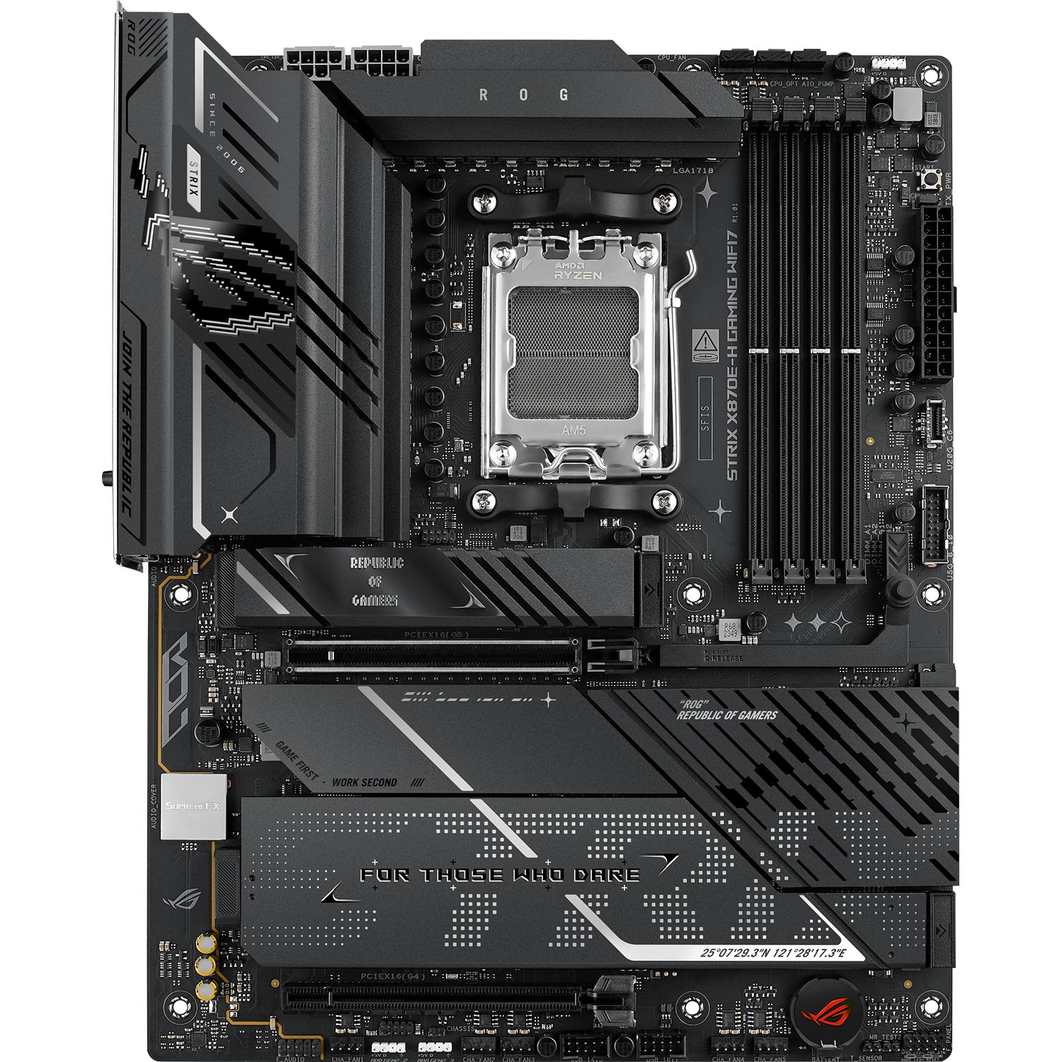 Материнская плата/ ROG STRIX X870E-H GAMING WIFI7, 90MB1M90-M0EAY0