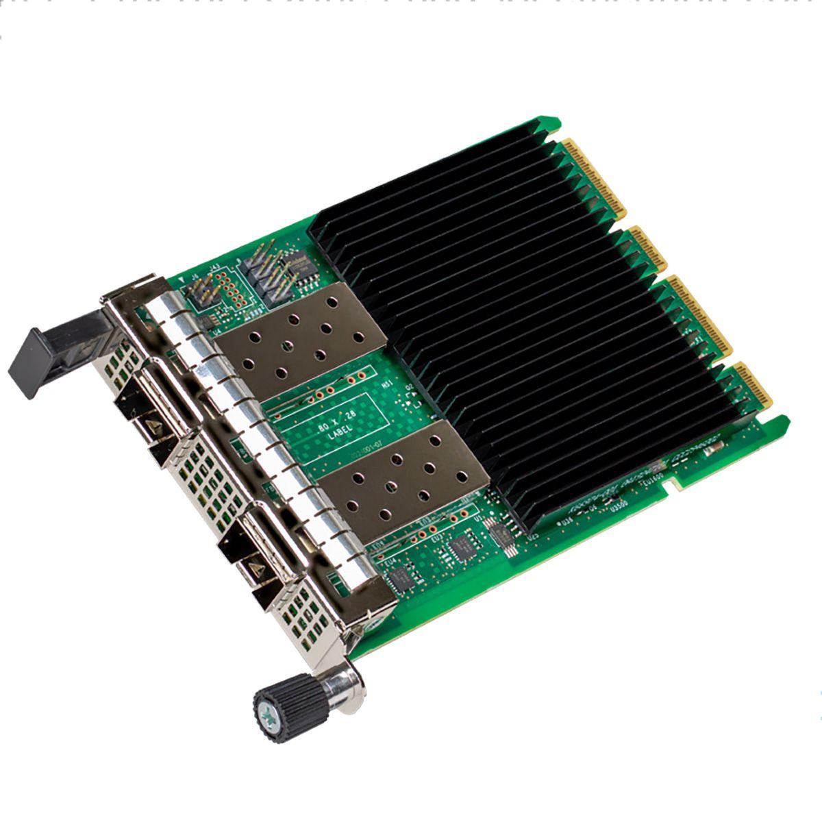 Сетевая карта/ Intel® Ethernet Network Adapter E810-XXVDA2 for OCP 3.0, 2xSFP28 ports, 25GbE, OCP 3.0 PCI-E x8 gen3/gen4, iWARP/RoCEv2, IEEE 1588 PTP, ADQ, iSCSI, NFS, VMDq. PCI-SIG* SR-IOV Capable, E810XXVDA2OCPV3