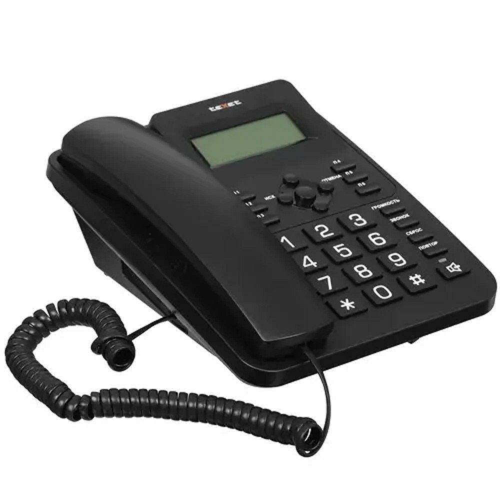 TEXET TX-264 цвет черный, 127218