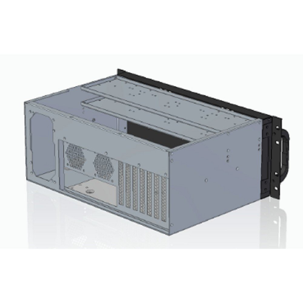 Procase 4U350-08 Корпус 4U server case,8HDD,черный,без блока питания PS/2 ATX,глубина 350мм, MB SSI CEB 12"x10,5"