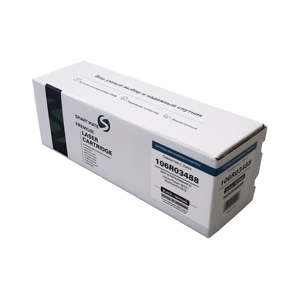 Совместимый тонер-картридж черный для 6510/6515 106R03488  5,5К Smartmate, ST-106R03488