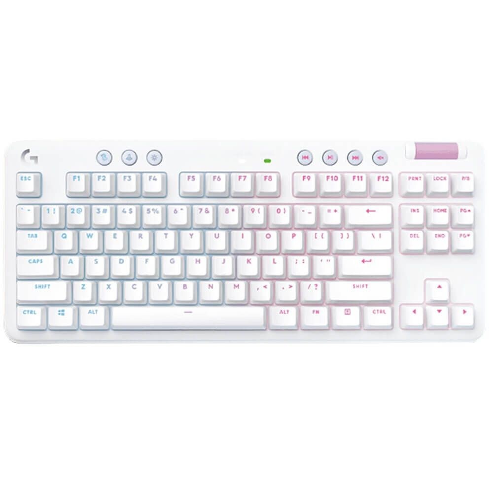 920-010464  Клавиатура игровая механическая Logitech G715 TKL Tactile LIGHTSPEED RGB OFF WHITE