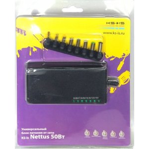KS-is KS-179 (Универсальный блок питания 50Вт KS-is Nettus для нетбуков от электрической сети)
