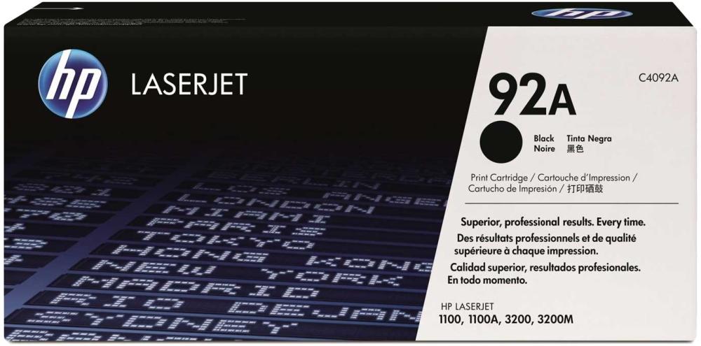 HP C4092A 92A (поврежденная упаковка, новый, 2013)