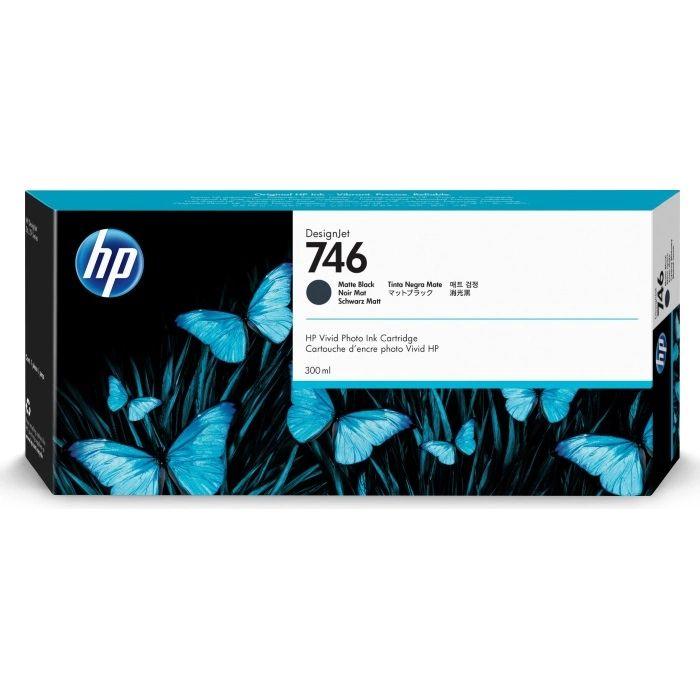 Картридж HP 746 струйный черный матовый (300 мл), P2V83A