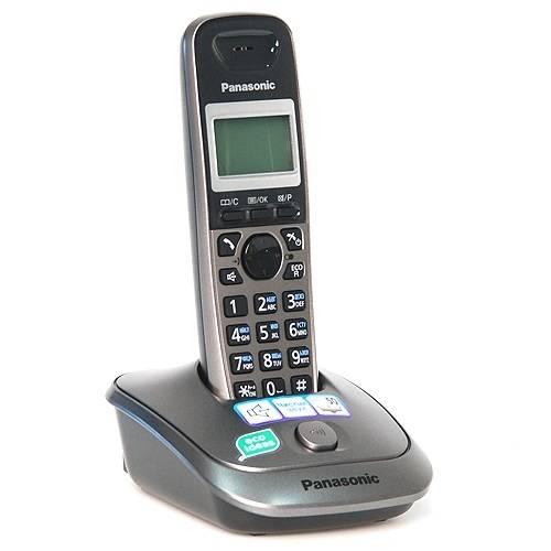 Р/телефон Panasonic KX-TG2511RUM (серый металлик)