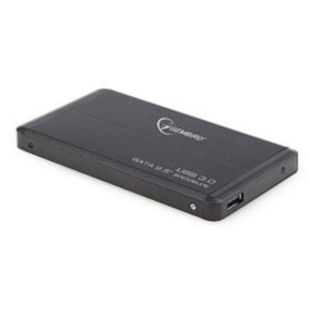 Gembird EE2-U3S-2 Внешний корпус 2.5" Gembird EE2-U3S-2 ,  черный, USB 3.0, SATA