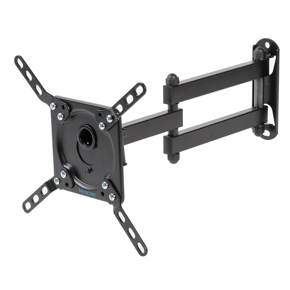 Kromax DIX-14 черный 15"-42" макс.20кг настенный поворотно-выдвижной и наклонный, 20263