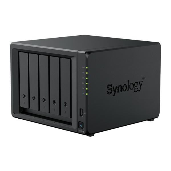 Система хранения данных Synology QC 2,2GhzCPU/8Gb(32)/RAID0,1,10,5,6/ 5HP HDD SATA(3.5', 2.5')upto 15 HDD (2xDX525)/2xM.2/2xUSB3.2/2x2.5GbE/iSCSI/(1xExp.)/1xPS/1YW repl DS1522+, DS1525+