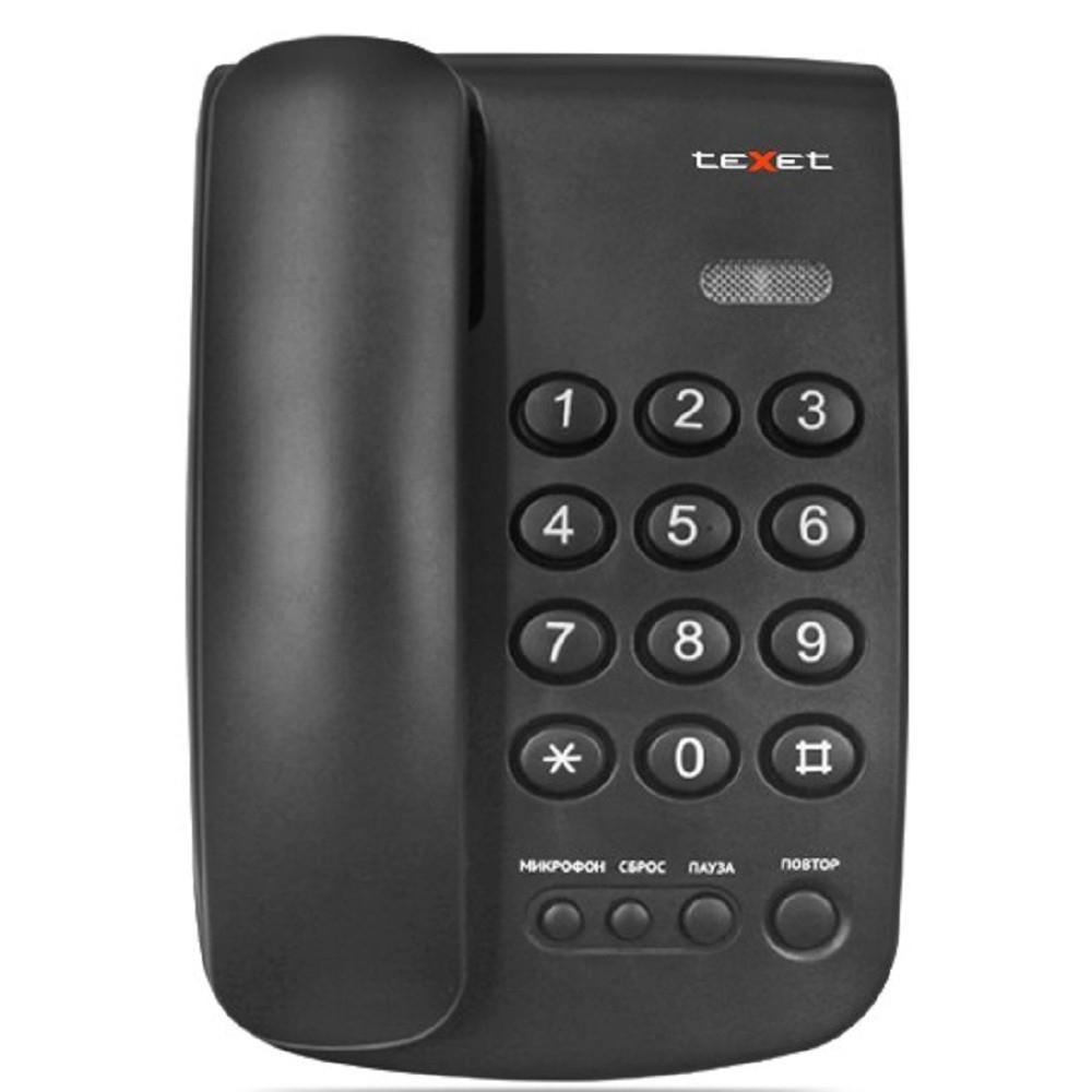 TEXET TX-241 черный, 126899