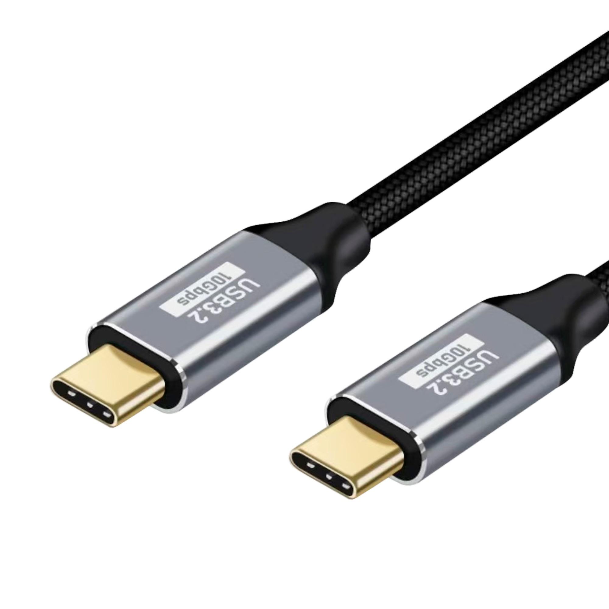 Bion Кабель USB Type-C - Type-C (CM/CM), 100W, USB 3.1 Gen2, 4K@60Hz, 10 Гбит/с, 3 м, тканевая оплётка, черный [BXP-CCP-USBC3.1-CMCM-030M-B], BXP-CCP-USBC3.1-CMCM-3M-B