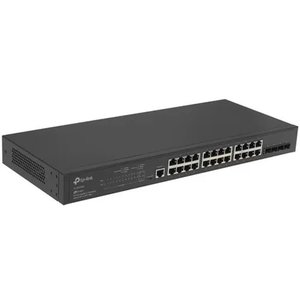 TP-Link SG3428 Управляемый коммутатор JetStream уровня 2+ с 24 гигабитными портами RJ45 и 4 портами SFP