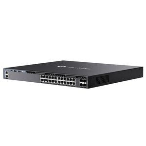 TP-Link SG6428X Стекируемый управляемый коммутатор 3-го уровня Omada с 24 гигабитными портами и 4 портами SFP+