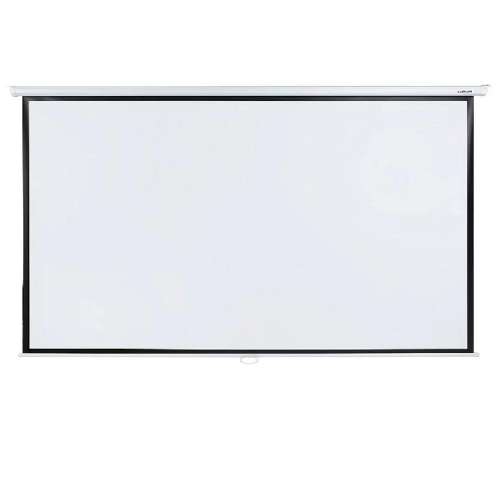 LUMIEN Eco Picture LEP-100128 182х271см (рабочая область 149х265 см) (120") Matte White верх.кайма 30 см, восьмигранный корпус, возможность потолочн./настенного крепления, 16:9