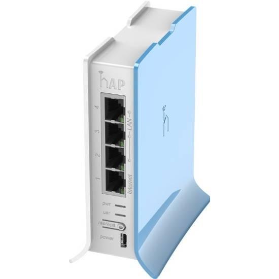MikroTik RB941-2nD-TC Беспроводной маршрутизатор, 802.11n, 2.4 ГГц, 300 Мбит/с, LAN 4x100 Мбит/с