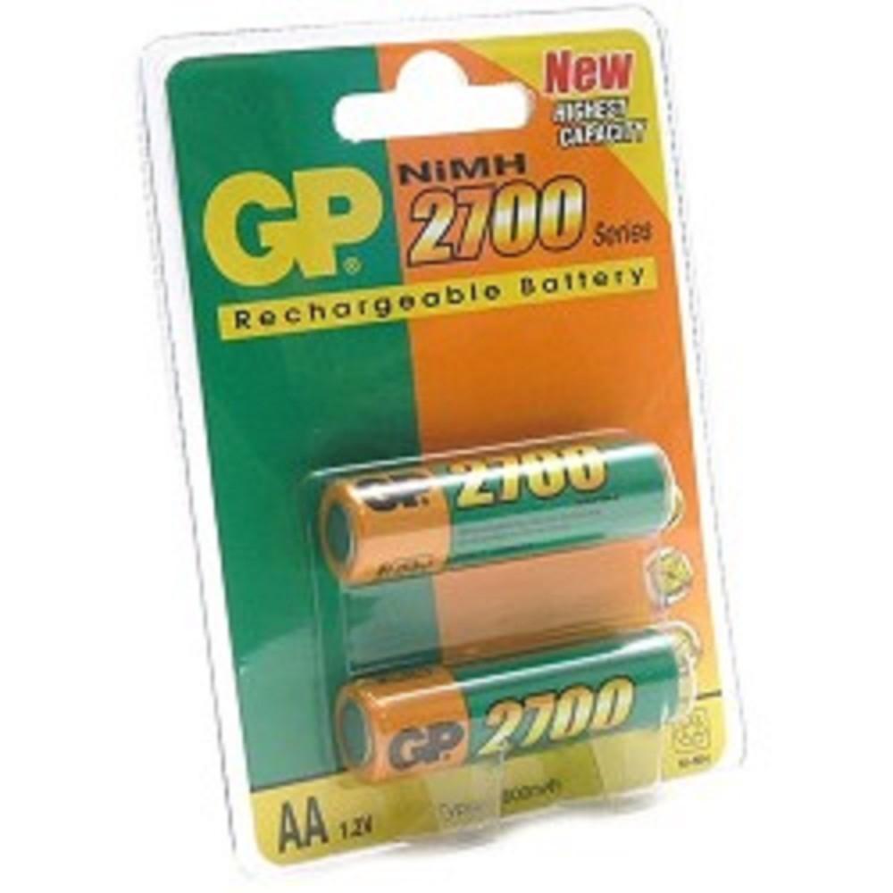 GP ReEnergy 270AAHC AA, емкость 2650 мАч (270AAHCRGY-2CRCB2) (2 шт. в уп-ке) 2PL2  аккумулятор, 4891199077746