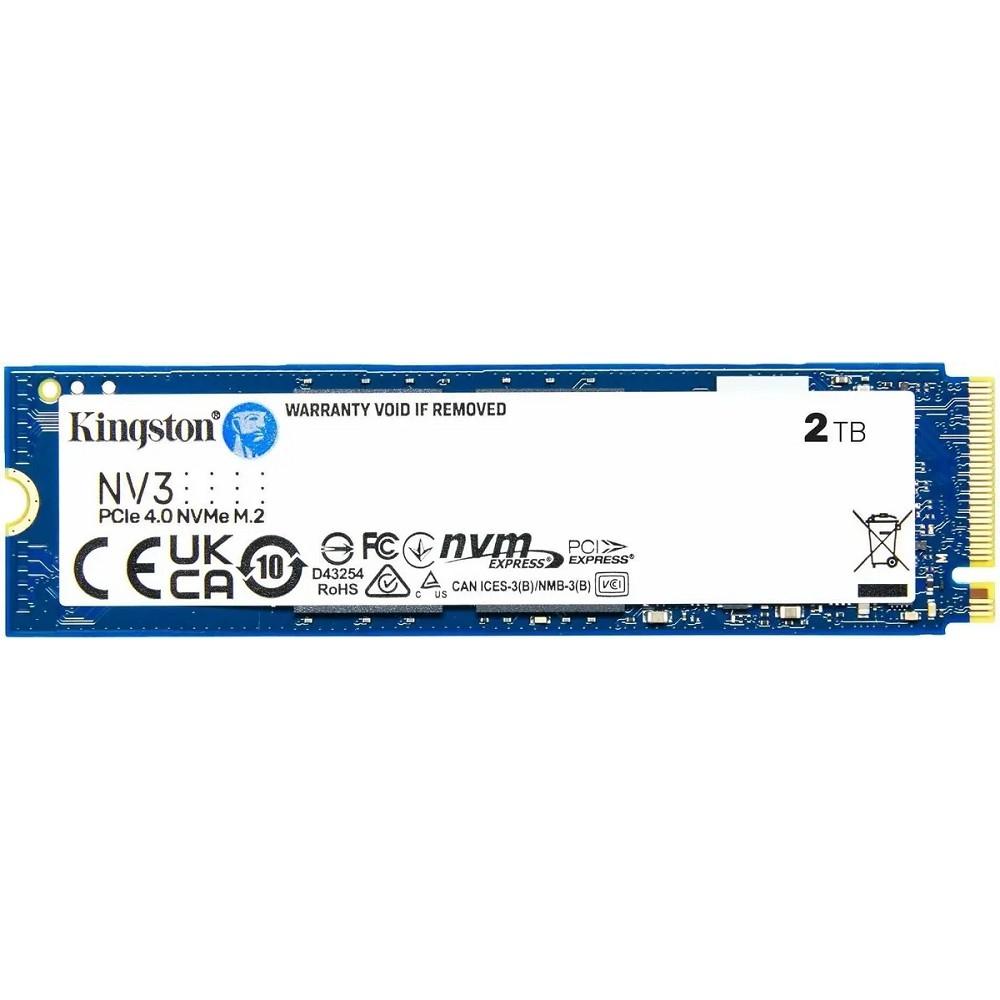 Kingston SSD NV3, 2000GB, M.2(22x80mm), NVMe, PCIe 4.0 x4, 3D TLC SNV3S/2000G