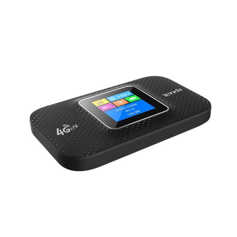 Tenda 4G185 v4.0 Роутер портативный LTE CAT.4, до 300 Мбит/с, 2.4 ГГц, USB-C порт, Nano SIM слот, аккумулятор 2100 мАч