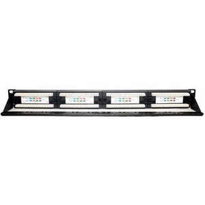 5bites PPU55-07 Патч-панель UTP / 5E / 24P / KRONE / 110 / DUAL IDC / 1U / 19"
