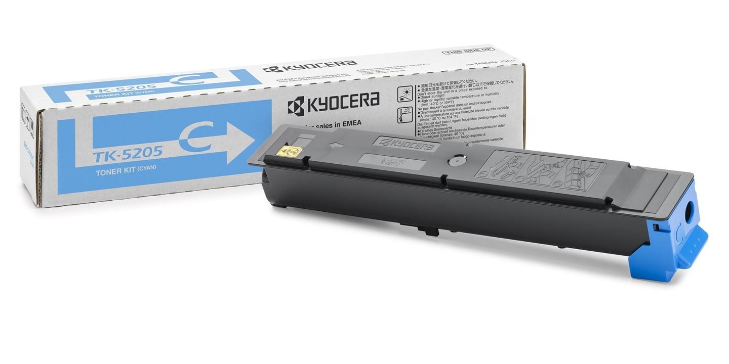 Тонер-картридж TK-5205C 12 000 стр. Cyan для TASKalfa 356ci, 1T02R5CNL0