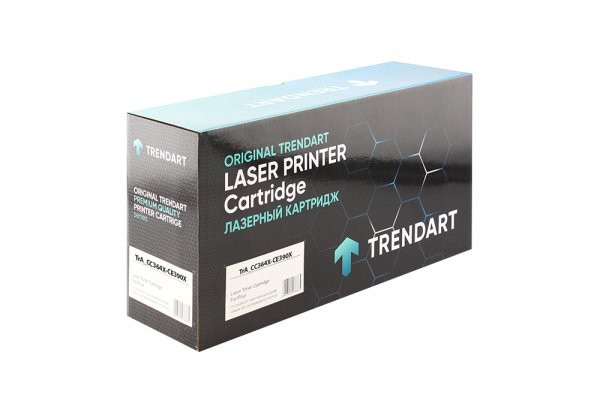 Картридж TrendArt чёрный (24K) для НР LaserJet P4014/P4015/P4515/Enterprise M4555/M601/M602/M603 TrA_CC364X-CE390X