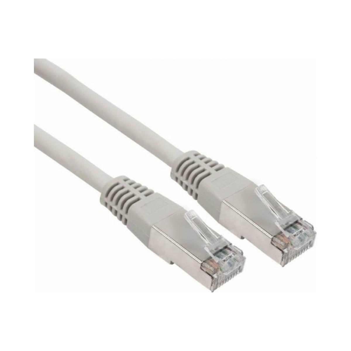 Rexant (18-8106-1) Шнур коммутационный, патч-корд F/UTP RJ45-RJ45, CAT 6, LSZH серый, 3м