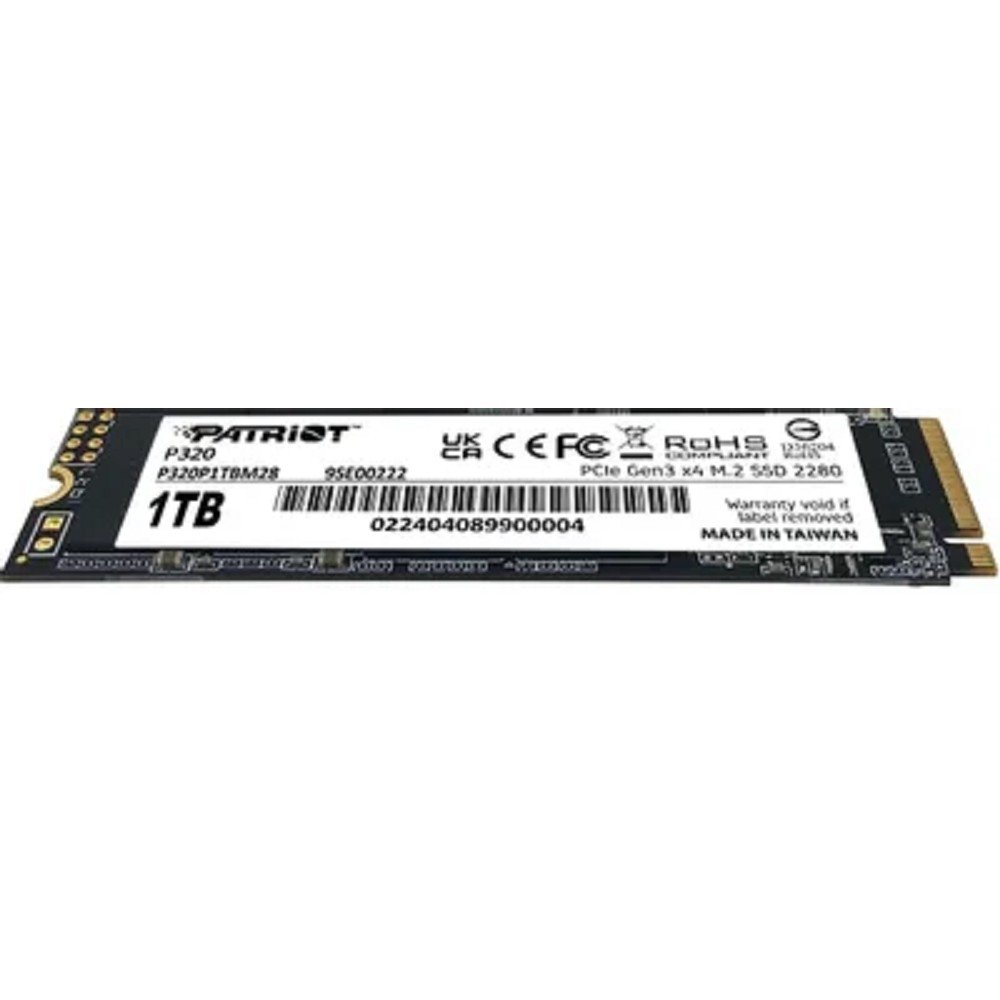 SSD Patriot PCIe 3.0 x4 1TB P320P1TBM28 P320 M.2 2280