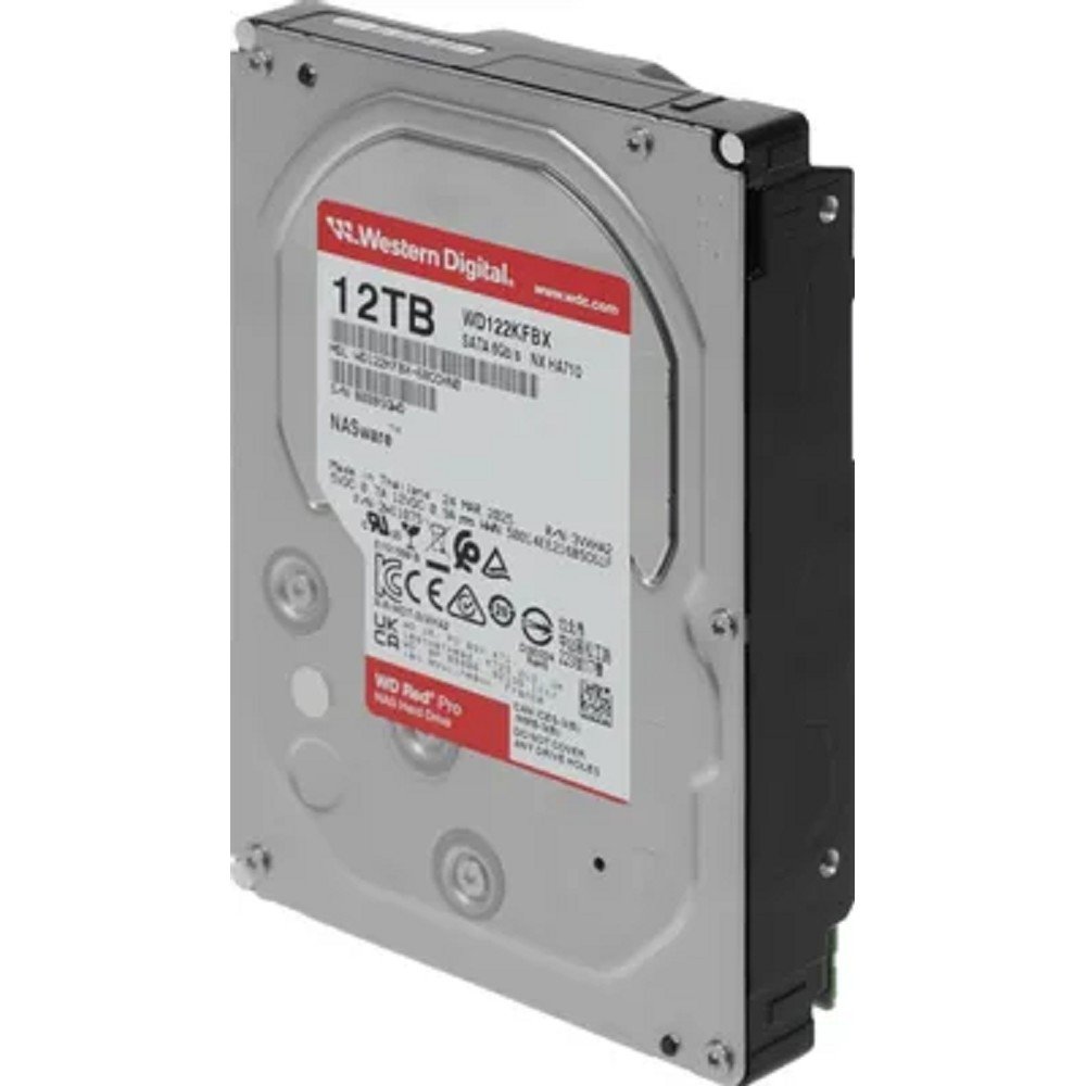 12TB WD Red Pro (WD122KFBX) {Serial ATA III, 7200- rpm, 512Mb, 3.5"}