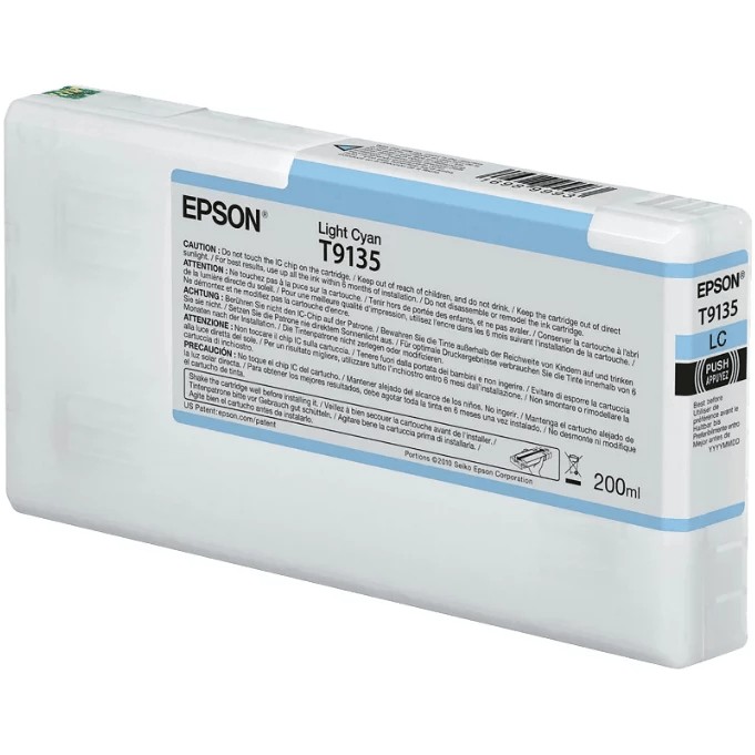 Картридж EPSON T9135  светло-голубой для SC-P5000, C13T913500