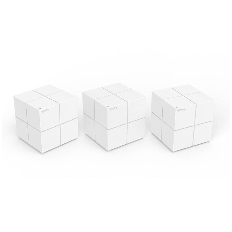 Tenda MW6 (3-pack) Домашняя гигабитная Wi-Fi Mesh система АС2100, до 300 Мбит/с на 2,4 ГГц + до 867 Мбит/с на 5 ГГц, MW6(3-pack)