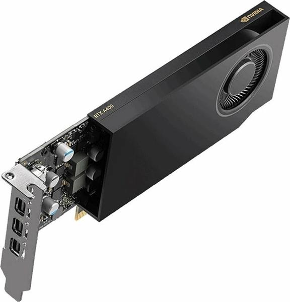 Видеокарта Nvidia RTX A400 4GB GDDR6, 4x Mini DisplayPort 1.4a, 50W, FH bracket, 900-5G172-2260-000