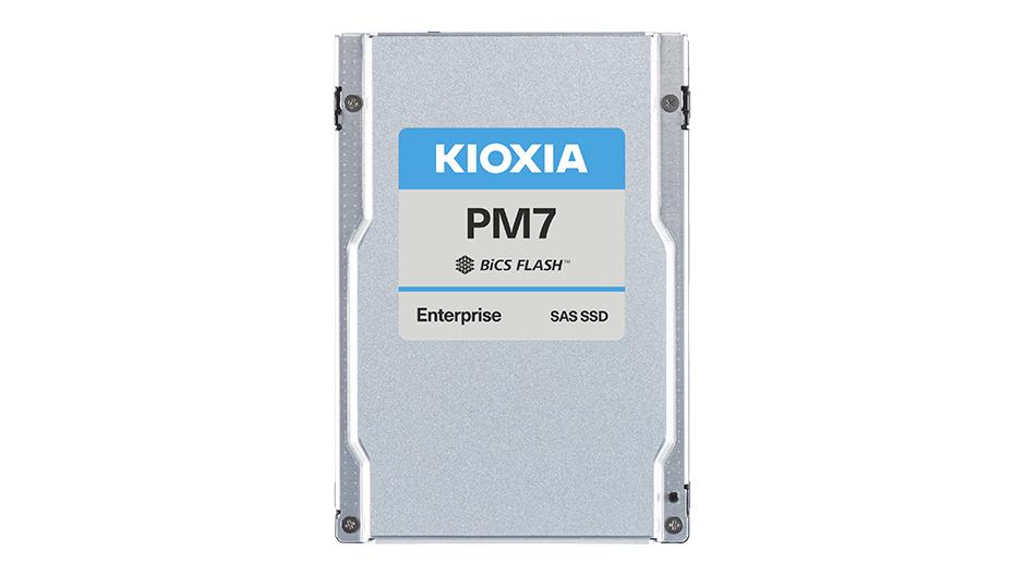 Серверный твердотельный накопитель/ KIOXIA SSD PM7-R, 7680GB, 2.5" 15mm, SAS 24G, TLC, R/W 4200/4100 MB/s, IOPs 720K/175K, TBW 14016, DWPD 1 (12 мес.), KPM7VRUG7T68