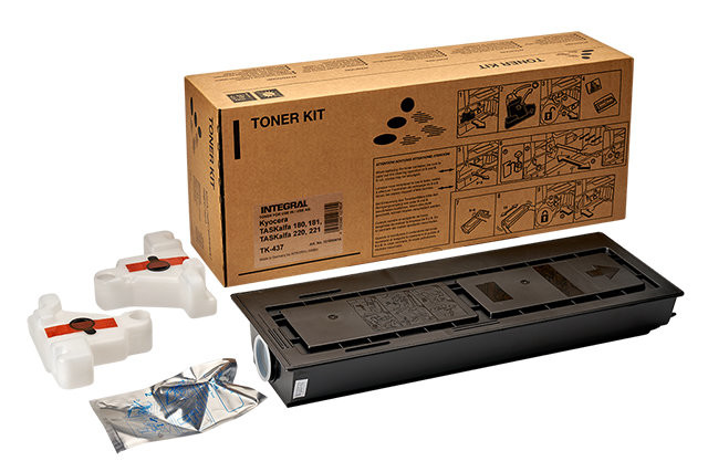 Тонер-картридж Integral TK-435 с чипом для Kyocera, 12100040