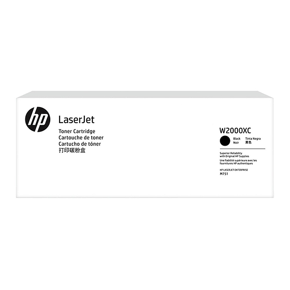 Контрактный картридж HP 658X лазерный черный повышенной ёмкости (33000 стр), W2000XC