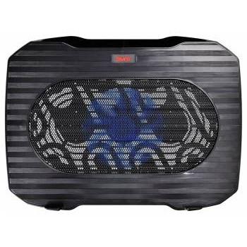 BURO Подставка для ноутбука 15.6"357x265x33mm 1xUSB 1x 140mmFAN 345г металлическая сетка/пластик черный (BU-LCP156-B114)