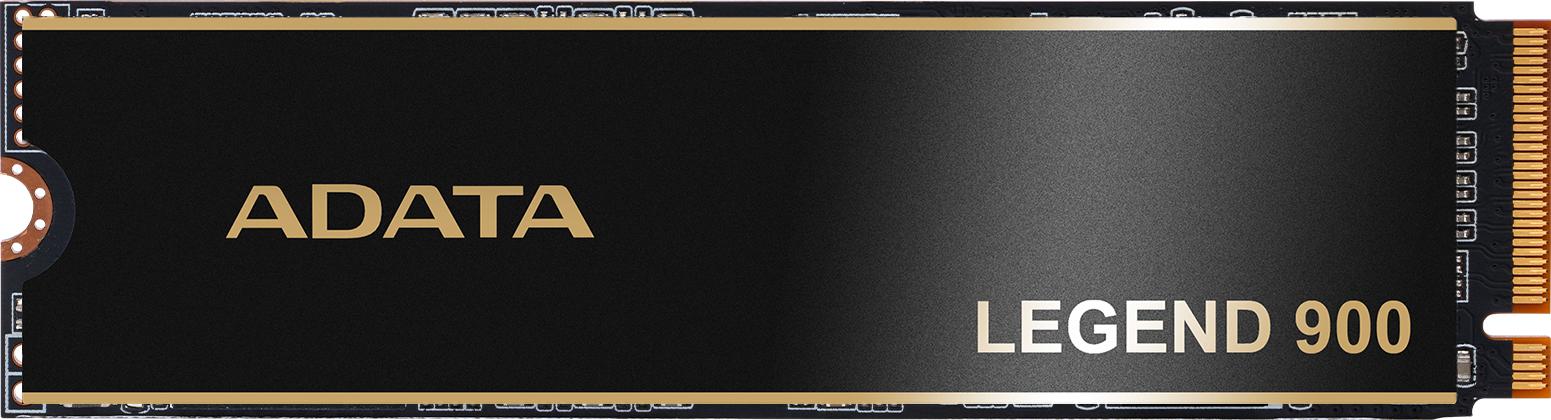 Твердотельный накопитель/ ADATA SSD LEGEND 900, 2048GB, M.2(22x80mm), NVMe 1.4, PCIe 4.0 x4, 3D NAND, R/W 7000/5400MB/s, IOPs н.д./н.д., TBW 1200, DWPD 0.06, with Heat Sink (5 лет), SLEG-900-2TCS